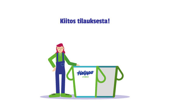 Kiitos tilauksesta